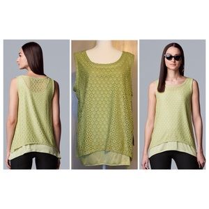 Women’s 2-Piece Layered Tank XXL NWT